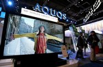 LAS VEGAS - JANUARY 08:  CES attendees look at...
