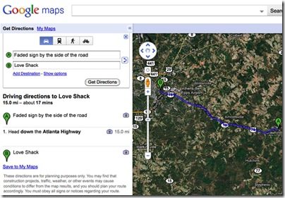 google-maps-song-lyrics-love-shack