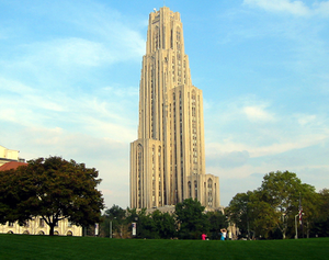 The Cathedral of Learning at the University of...